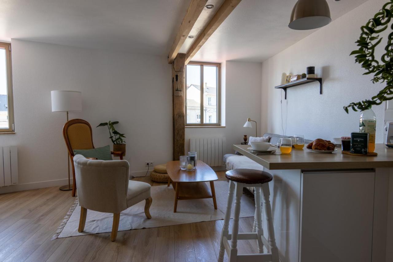 Appartement Duplex Saumur Centre, Refait A Neuf, A Proximite Du Chateau 外观 照片